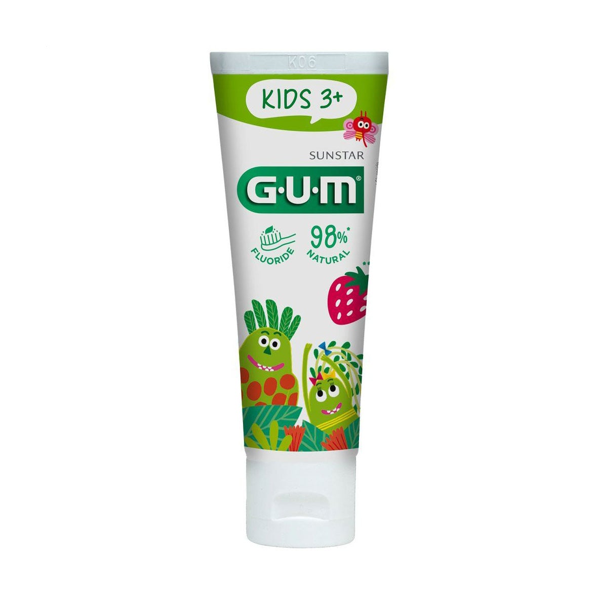 Уцінка! Дитяча зубна паста-гель GUM Kids від 3 років, 50 мл